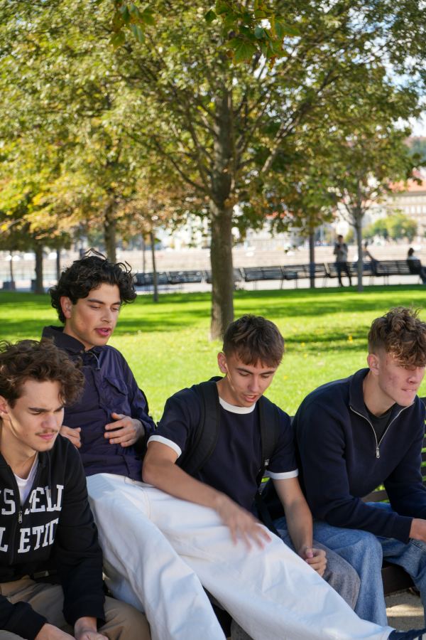 David, Jonas Kildebo, Lukas, Süleyman