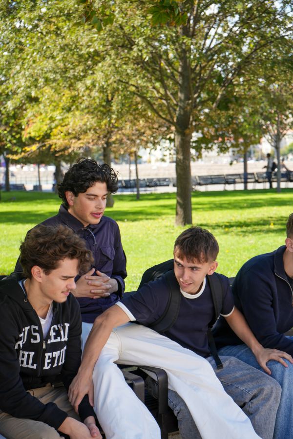 David, Jonas Kildebo, Lukas, Süleyman